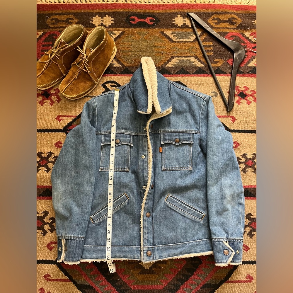 Vintage Levis Sherpa Jacket (70s-80s) - image 8